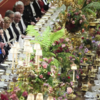 A table fit for a king—and a president