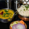 Dal and rice balance