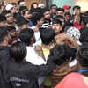 Tensions flared ahead of opening