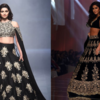Lehenga ideal for rectangular-shaped body