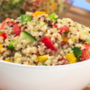 Dal and quinoa with a nutty twist