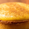 Baked custard tart