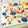 Classic fruit custard