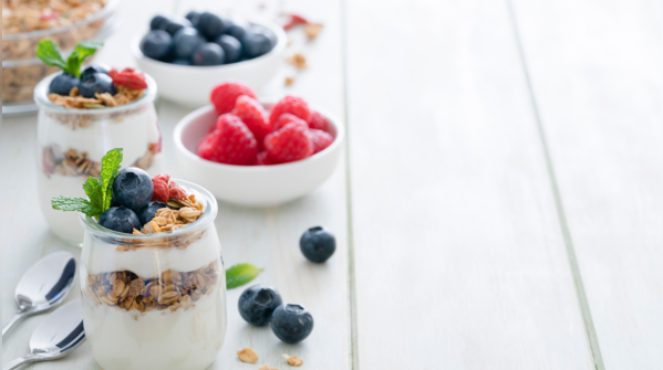 Fruit & yogurt parfaits