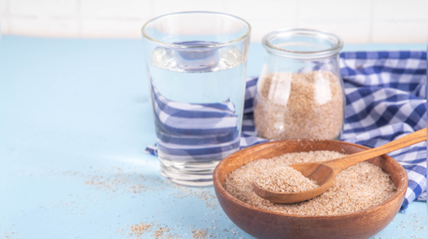 Start mornings with warm water and soluble fiber