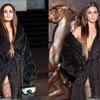 Satin meets sheer