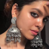 Oxidised jhumkas for on the go