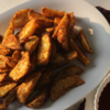 Spiced Arbi Wedges