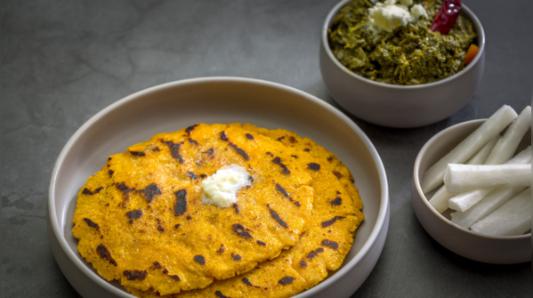 Makki roti - rustic gold of winter