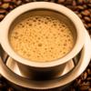 Let the coffee bloom