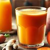 Sweet potato and carrot juice