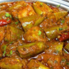 Aloo Parwal (Potato and pointed gourd stir-fry)