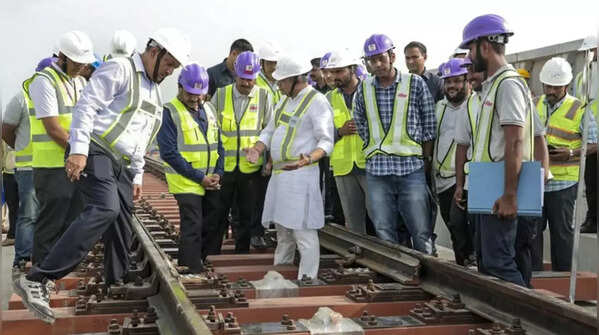 Railway minister Ashwini Vaishnaw confirms 2027 launch for first section