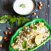 Sabudana Upma with ginger