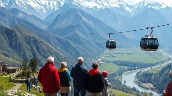 Ropeway set to transform pilgrim journey during six-month season