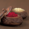 Offer sindoor and bindi to Goddess Parvati