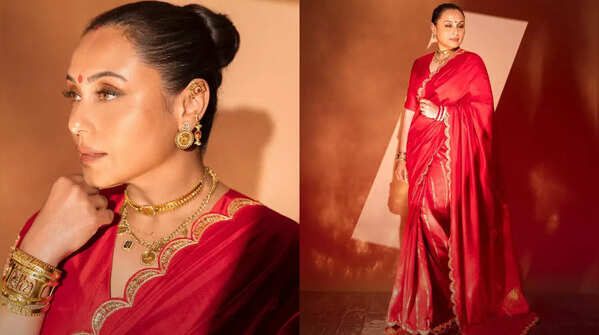 Rani’s regal red moment
