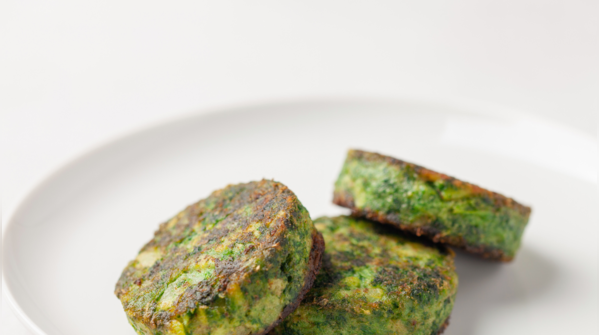 Spinach Aloo Sesame Chop