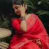 Classic red saree