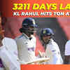 Article image for: <i class="tbold">kl rahul</i> ends drought, slams first home Test century in nine years | India vs West Indies