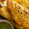 Moong Dal cheela with paneer or sesame