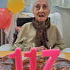 A centenarian’s simple ritual