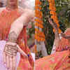 Her mehendi look