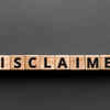 Disclaimer