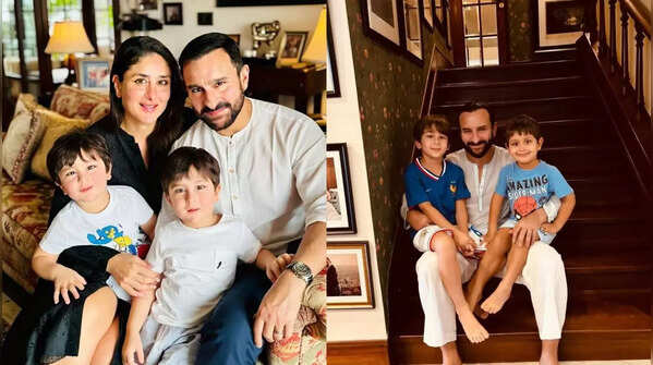 Taimur and Jeh Ali Khan