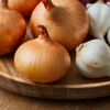 Onions and garlic