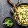 Spinach Omelette
