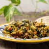 Spinach and Egg Bhurji