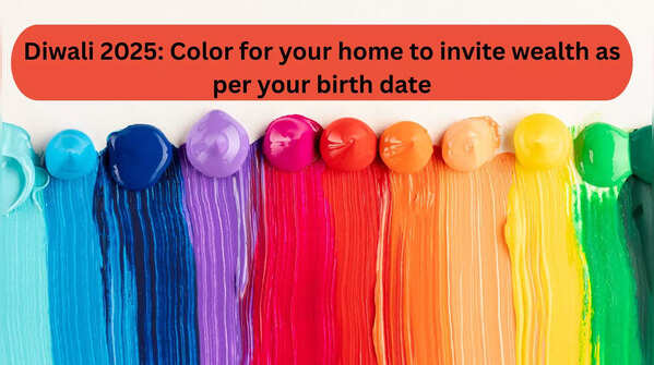 Diwali 2025 Color for your home to invite wealth as per your birth date