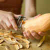 Peeling before cooking