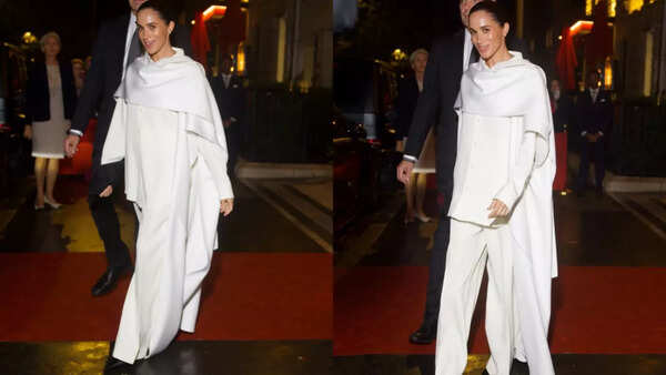 She invited herself!” Meghan Markle's surprise Balenciaga appearance sparks Paris Fashion Week drama | - The Times of India