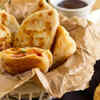 Rajma Stuffed Kulcha Pockets