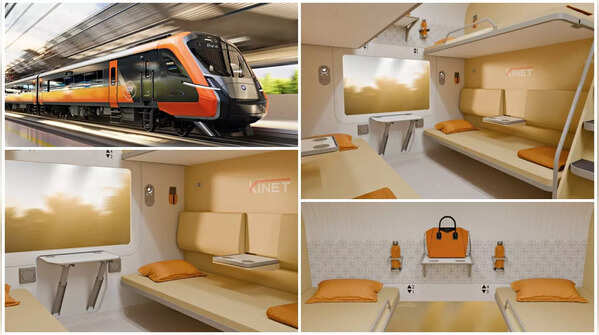 Vande Bharat Sleeper Train Unveiled! Stunning First AC Coach Photos