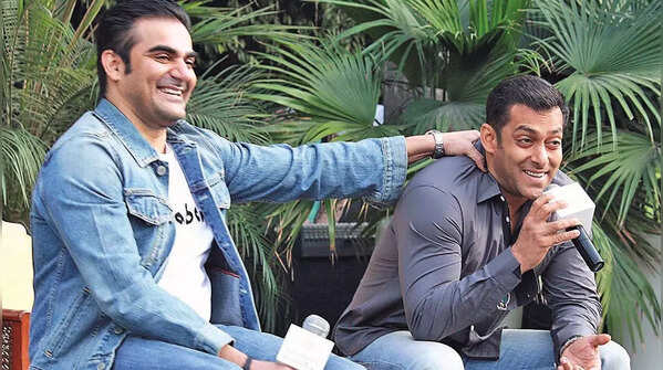 Arbaaz and Salman Khan