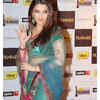 The blue-green banarasi saree