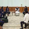 Team India meets PM Modi Live Updates: Captain Harmanpreet Kaur recalls 2017 meeting with PM