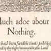 Much Ado About Nothing