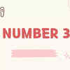 Number 3
