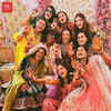 Bride to be Smriti Mandana and the happy faces from the mehendi ceremony