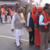 PM Modi Ayodhya Ram Temple Flag Hoisting Live Updates: Invitees queue up at Ayodhya Dhwajarohan
