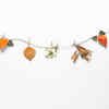 Create a pressed leaf garland