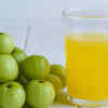 Amla and turmeric juice