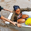 Cyclone Ditwah Live: Children play on a waterlogged road following heavy rain
