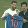 Lionel Messi GOAT Tour Highlights: Lionel Messi Meets Indian legend Sunil Chhetri And Ends His Mumbai Leg