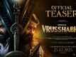 Vrusshabha - Official Telugu Teaser