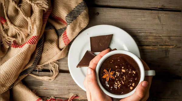 Ragi Hot Chocolate